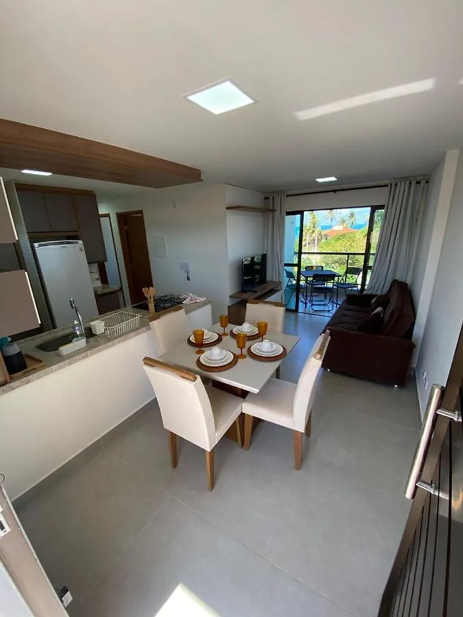 Apto 2Qt Luxo No Centrinho De Porto Com Vista Mar Apartment Porto de Galinhas 0*,  Brazil