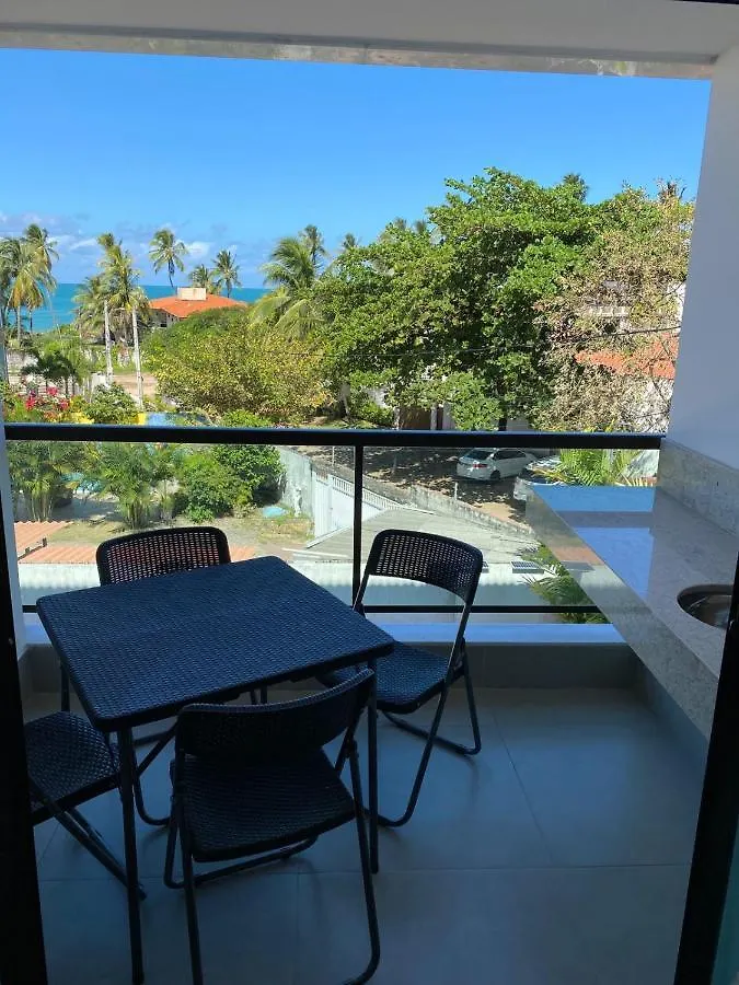 Apto 2Qt Luxo No Centrinho De Porto Com Vista Mar Apartment Porto de Galinhas 0*,
